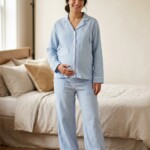 Emzirme Fonksiyonlu Hamile Pijama Takımı