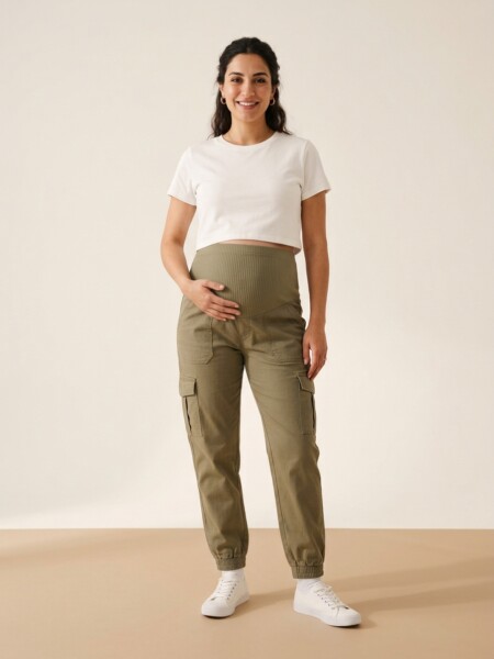 Kargo Cepli Hamile Jogger