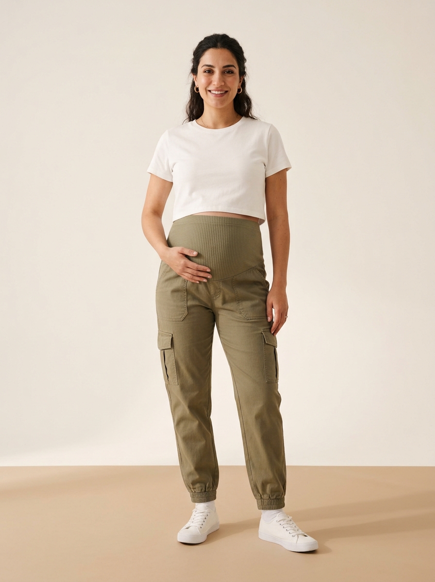 Kargo Cepli Hamile Jogger